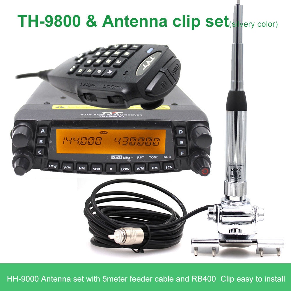 Tyt-walkie-talkie TH-9800 Plus 50W クアッドバンド29 50 144 430mhz デュアルディスプレイ ビスチェth9800｜nkp-sutoa｜10