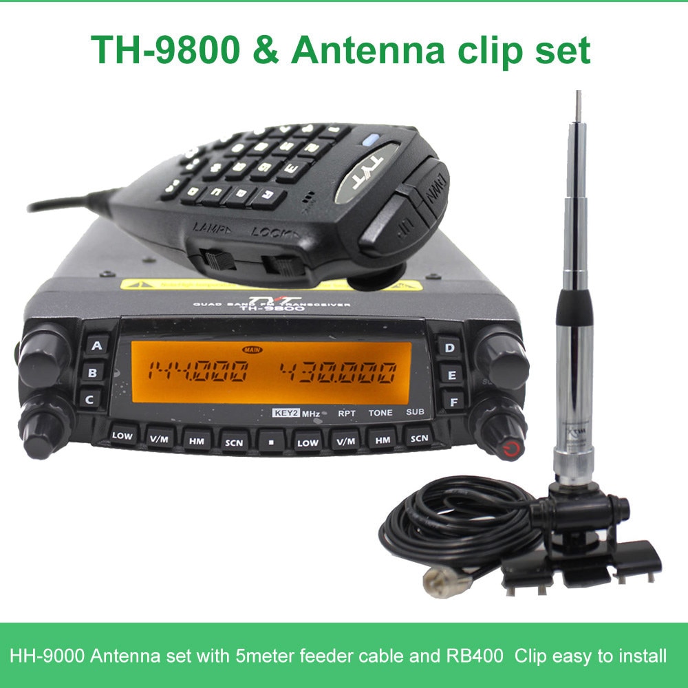 Tyt-walkie-talkie TH-9800 Plus 50W クアッドバンド29 50 144 430mhz デュアルディスプレイ ビスチェth9800｜nkp-sutoa｜12
