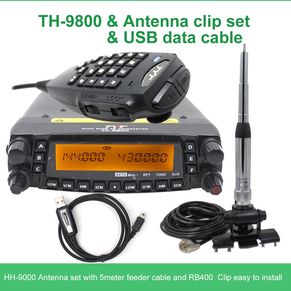 Tyt-walkie-talkie TH-9800 Plus 50W クアッドバンド29 50 144 430mhz デュアルディスプレイ ビスチェth9800｜nkp-sutoa｜13