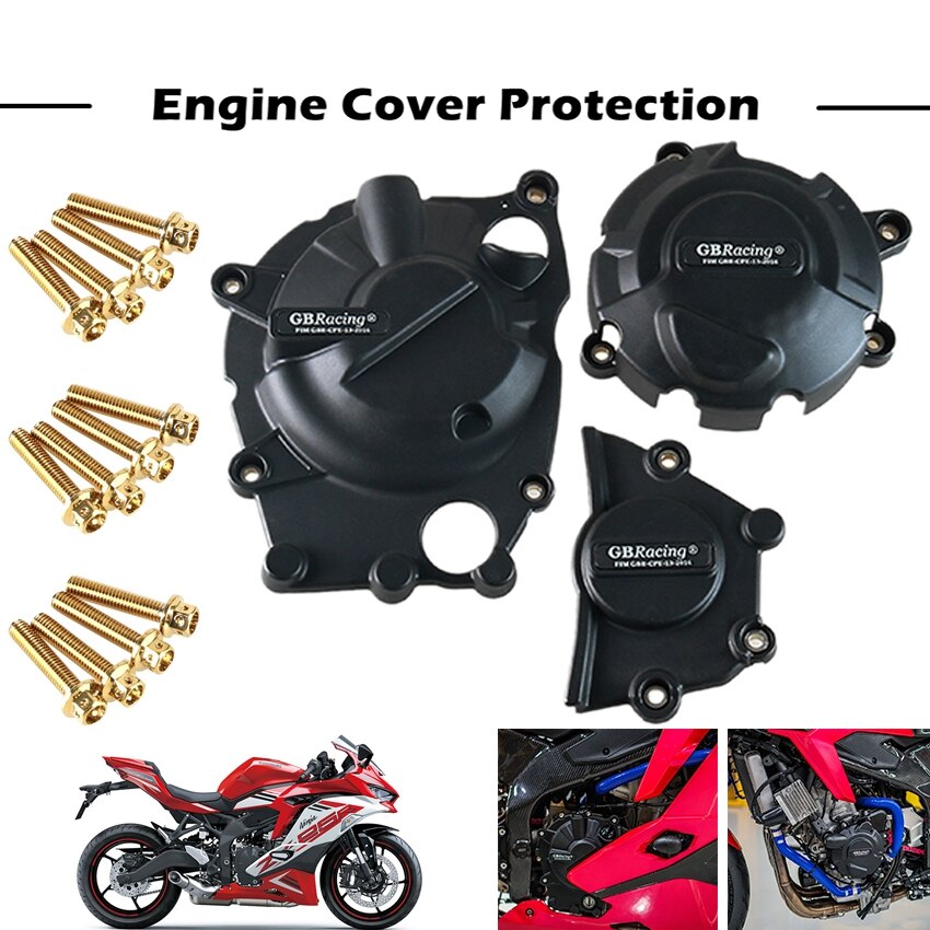 オートバイ エンジンカバー保護 ギガバイト カワサキ ZX-25R 2020-2021-2022-2023 ZX25R