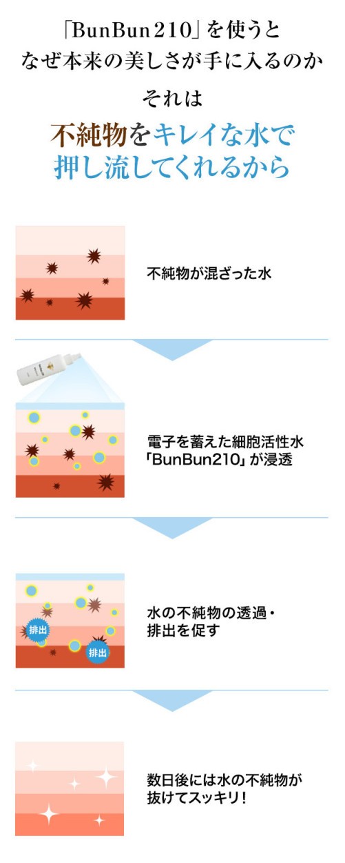 2244円 激安通販専門店 BunBun Hals 機能添加液 透明無臭 美容効果一