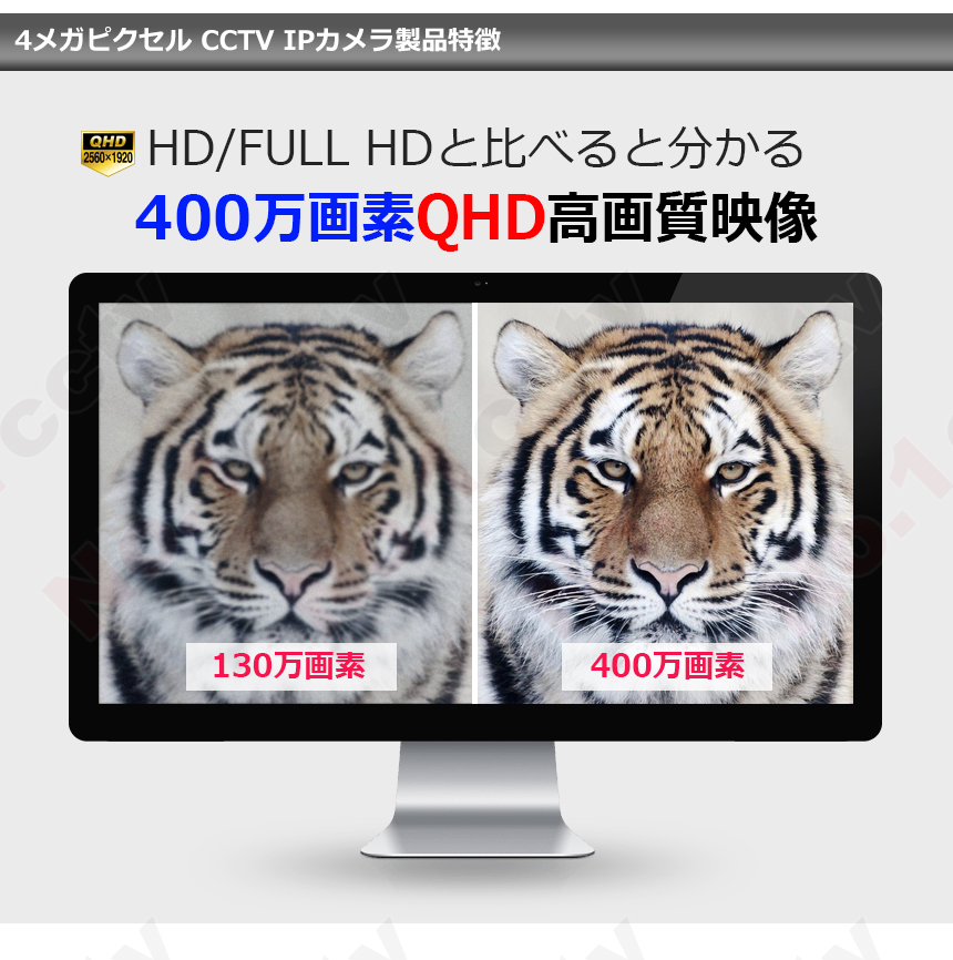 DAHUA] [IP-4M] 防犯カメラ QHD 400万画素 夜間カラー PTZ 知能型AI IP