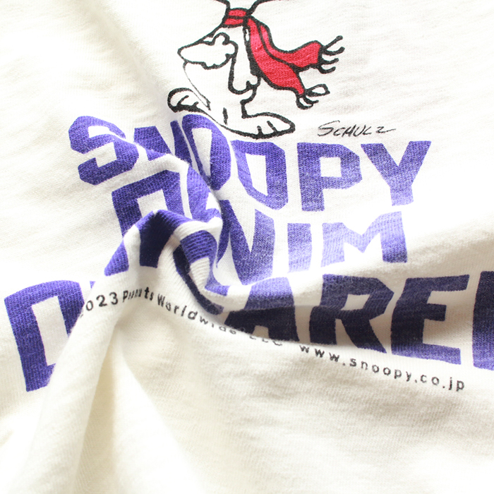 デニム＆ダンガリー DENIM DUNGAREE テンジク SNOOPY BEARD Tシャツ