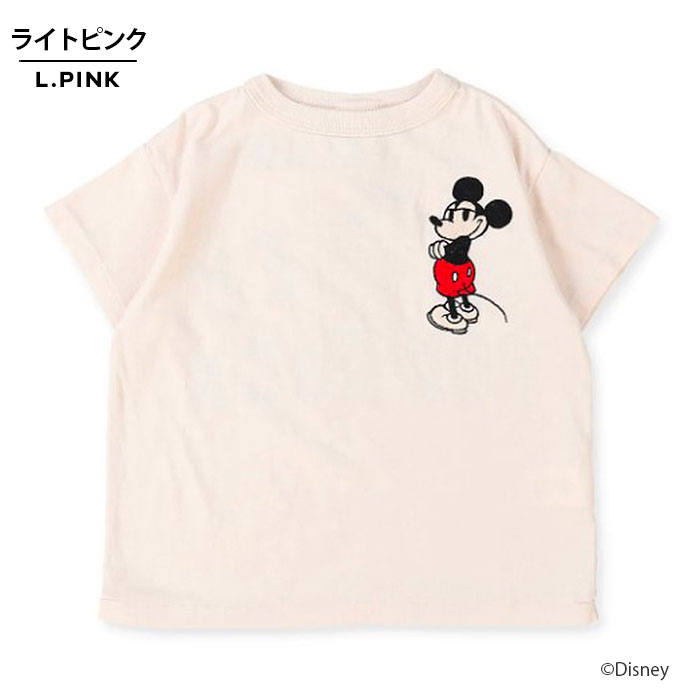 デニム＆ダンガリー DENIM DUNGAREE ビンテージテンジク MICKEY 28 TEE（110cm 120cm） 3742450 ミッキーマウス disney ディズニー｜noadept｜05