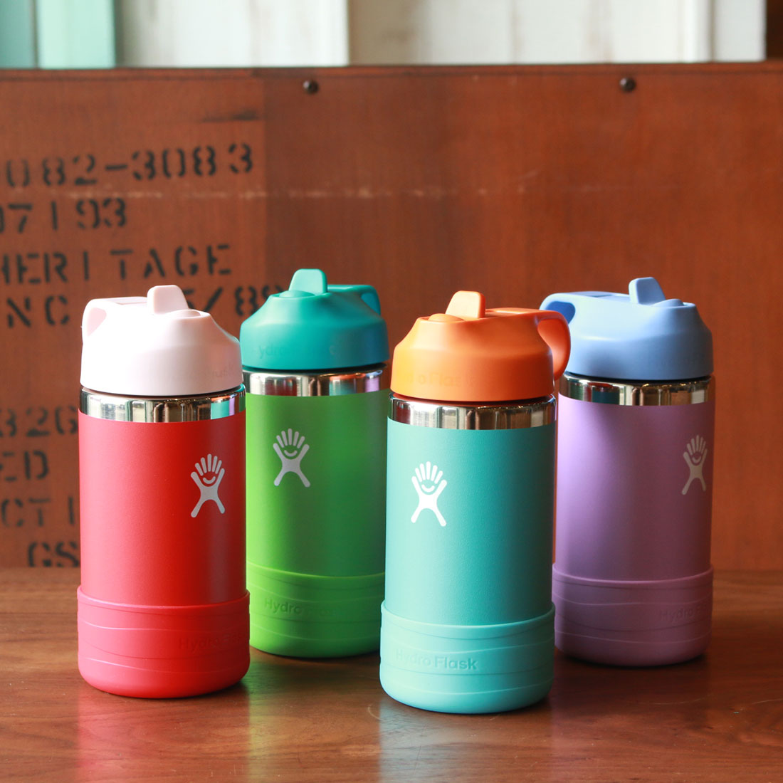 Hydro Flask ハイドロフラスク 12oz Wide Mouth KIDS (354ml) 水筒 通園 通学 持ち物 熱中症対策 保冷 保温  キッズボトル 24SS メール便不可 890175