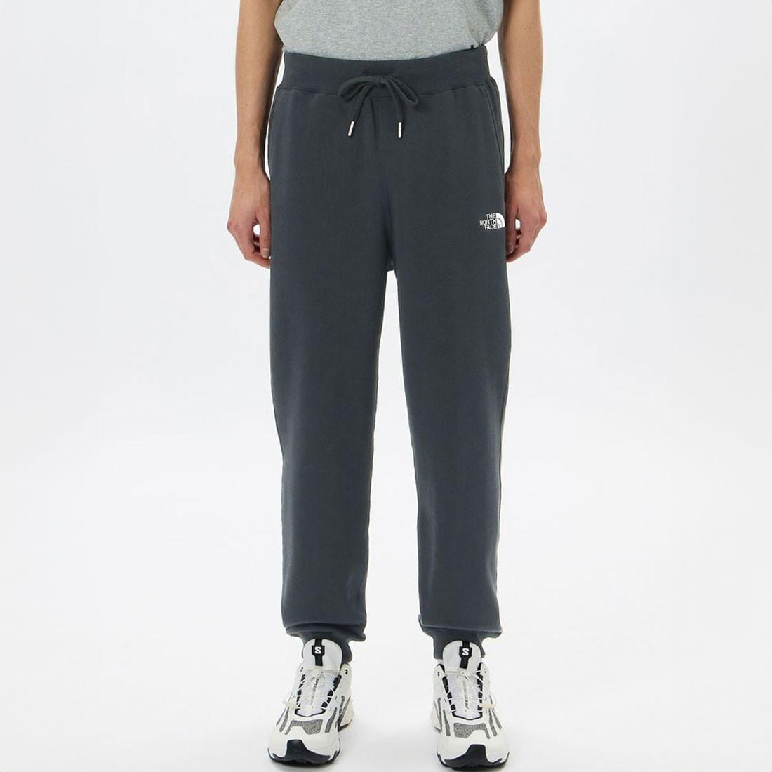 ノースフェイス メンズ ヘザースウェットパンツ（S M L）24SS 裏毛 メンズ ユニセックス Heather Sweat Pant 人気 黒  ブラック グレー NB32333