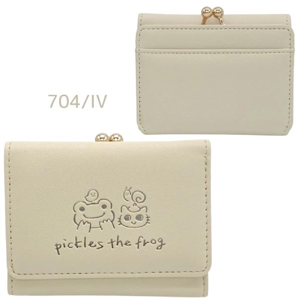 かえるのピクルス 177704-711 折り畳み財布 pickles the frog カエル