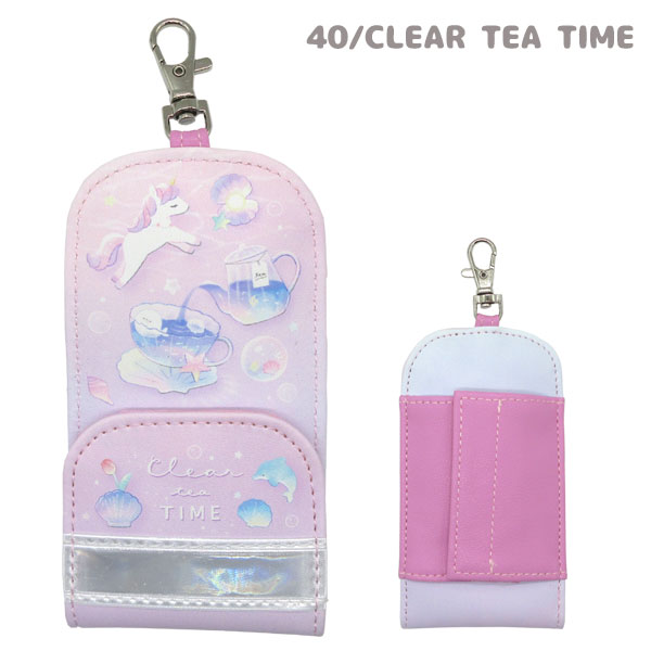 【ネコポス便発送可】215840-46 カミオ キーケース CLEAR TEA TIME  MELL...