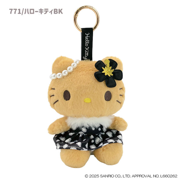 sanrio（サンリオ） 225764-818 日焼けレオパード ハローキティ PK BK
