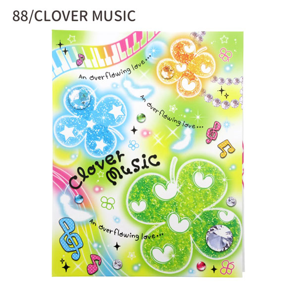 ネコポス便発送可】km230187-88 プロフィール帳 あわわちゃん CLOVER