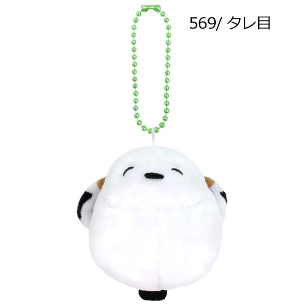 8202-566-569 オスト シマエナガ まんまるマスコット 鳥 bird バード