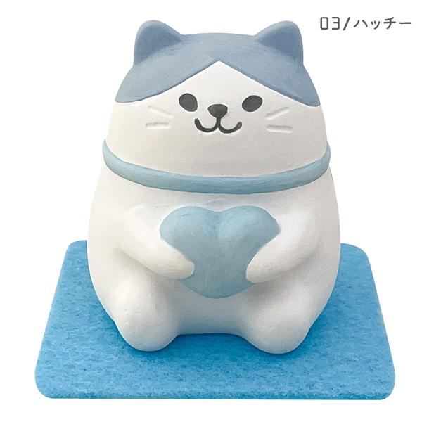 ねこのマスコット AG-47001-05 風水ねこアロママスコット みーちゃん とらっち