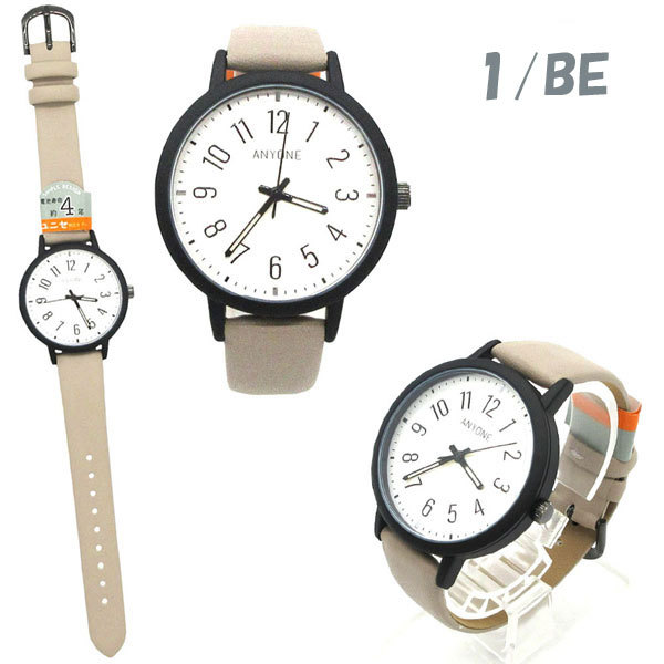 ネコポス便発送可】腕時計 アナログ エニイ YM034 メンズ レディース