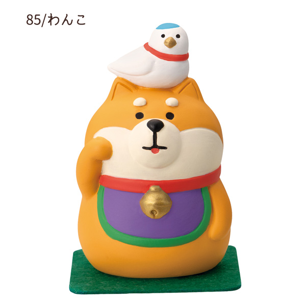 デコレ　コンコンブル decole concombre セット① DECOLE（デコレ） ZCB-47485-86「 のせのせ招きわんこ・のせのせ招き