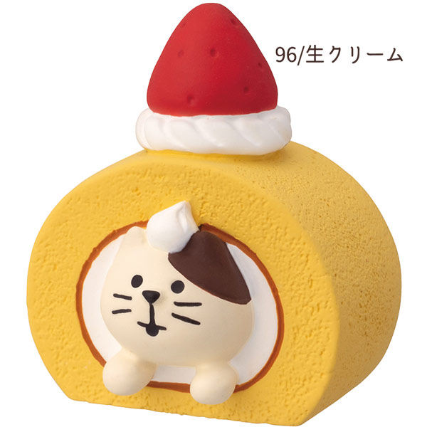 ZCB-90896-97 DECOLE 「ロールケーキつっこみ猫（生クリーム・ココア）」concombre ジャンボないちごフェア デコレ コンコンブル 洋菓子コンブル｜noahs-ark｜02