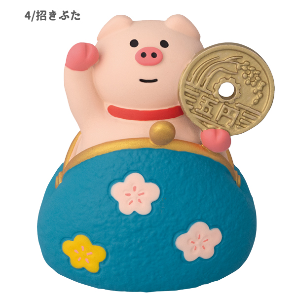 DECOLE（デコレ） ZCB-95731-34 concombre FUKU 福 MONO ひょっこり金