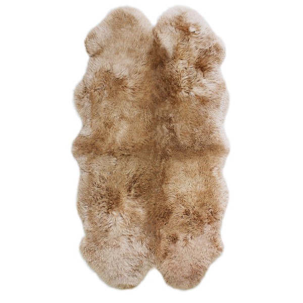1.5匹物 約60×125cm ムートンラグ 洗える 長毛 AUSKIN mouton＆interior NOBLE ラグ ムートン ラグ ムートンフリース AUSKIN