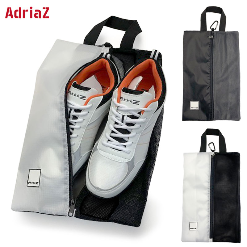 AdriaZ シューズケース シューズバッグ アドリアズ ゴルフ カラビナ 靴