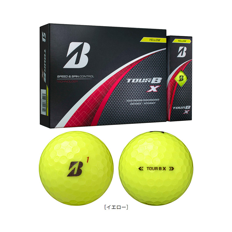 【新品】ブリヂストン TOUR B X ゴルフボール 12個入り 4ダース BRIDGESTONE ゴルフボール ブリヂストン ボール TOUR B X/B XS