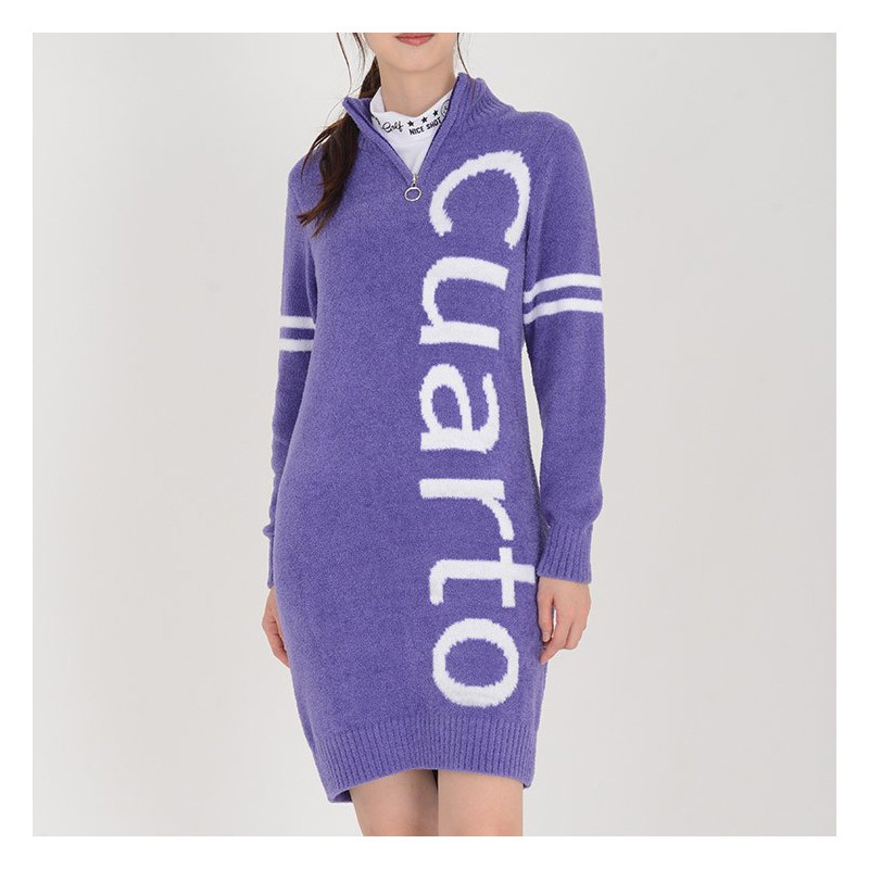 Cuarto UNITED（クアルトユナイテッド） ゴルフ ニットワンピース