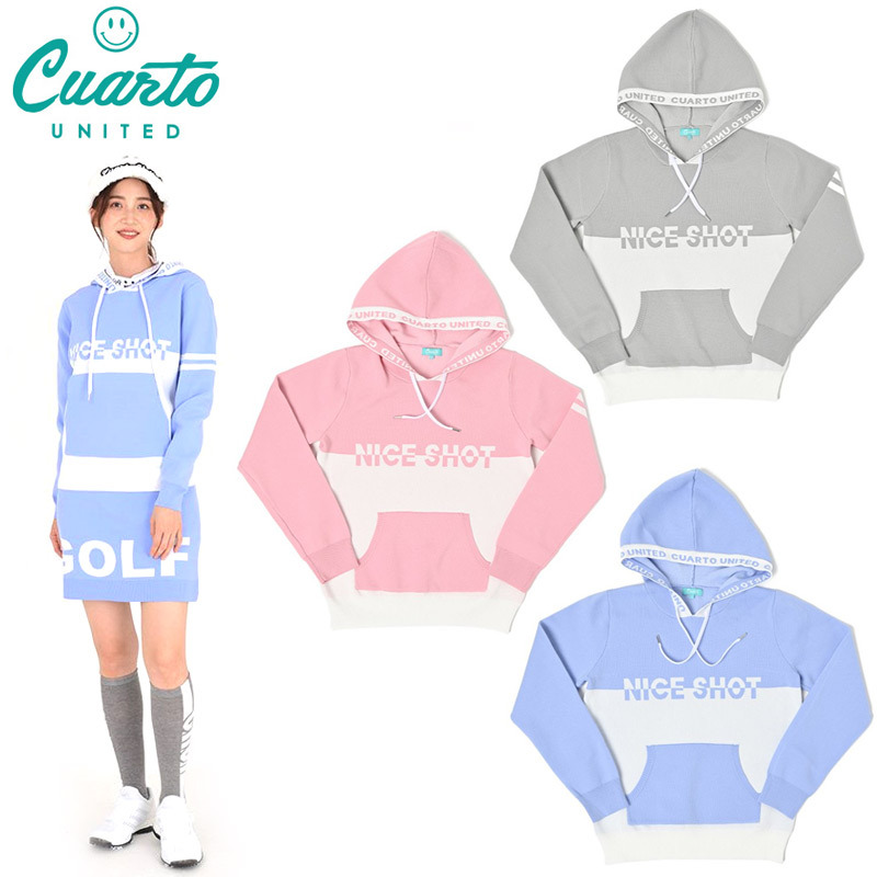 Cuarto UNITED（クアルトユナイテッド） ゴルフウエア ポリ プルニット