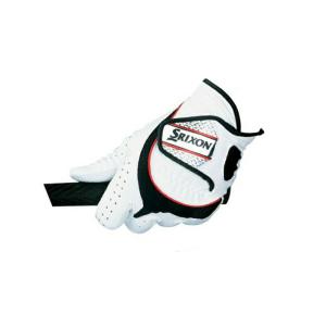 ゴルフ グローブ スリクソン ホワイト S-003 羊革 合皮 3D ダンロップ　グリップ力　特価