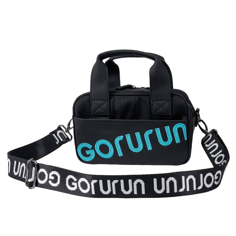 ごるらん 山内鈴蘭 ゴルフカートバッグ Gorurun ブラック ホワイト