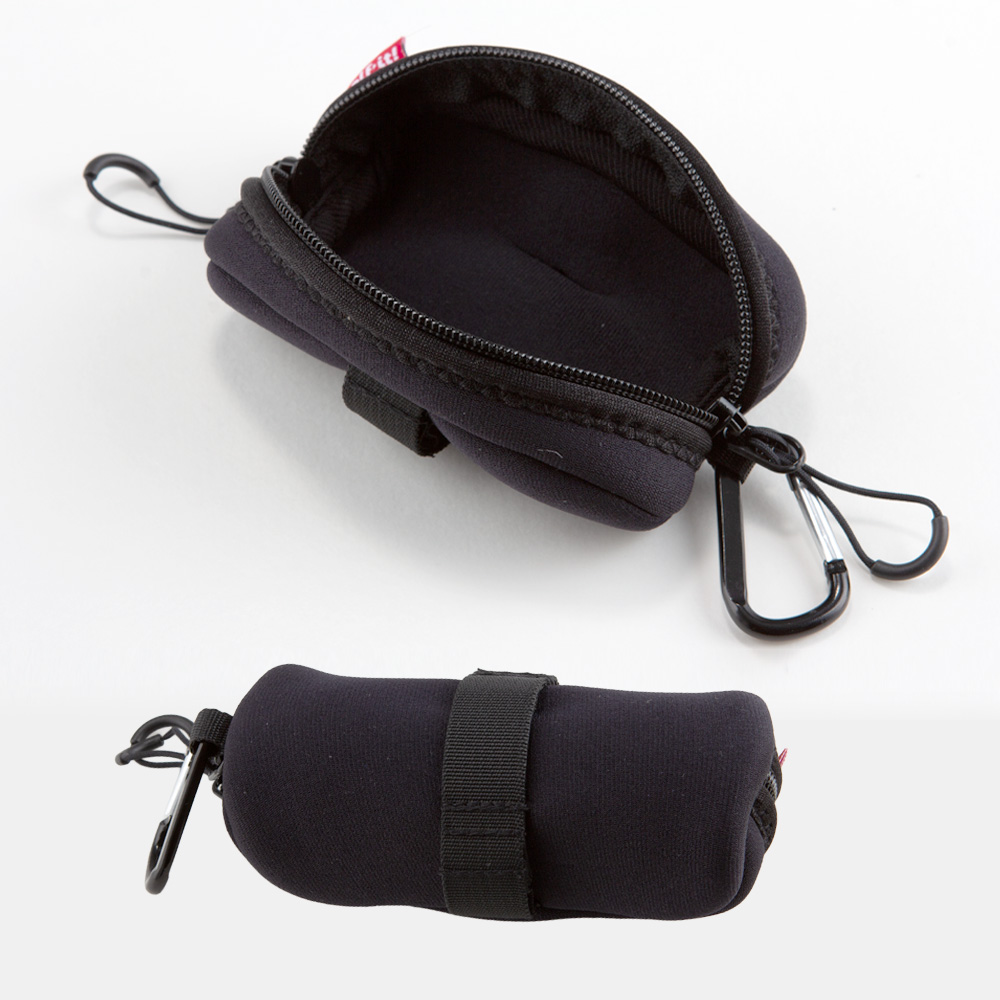 LITE（ライト） ゴルフ ボールケース ボールポーチ 3個入用 カラビナ