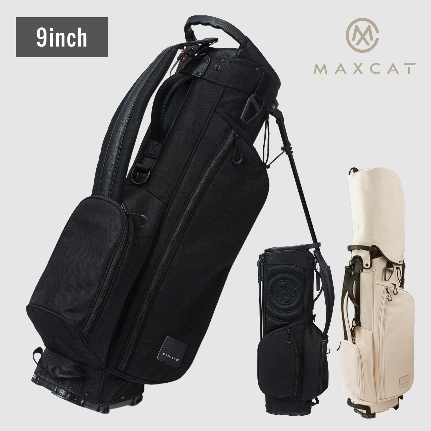 MAXCAT（マックスキャット） キャディバッグ ゴルフバッグ ゴルフ