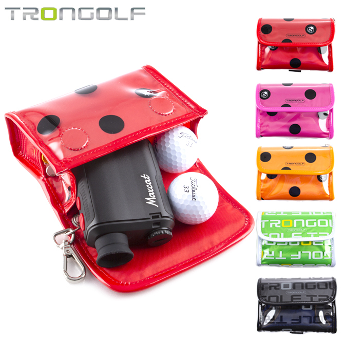 新作 ジーフォア ゴルフ レーザー距離計 ポーチ ケース ゴルフバッグ 3色 tron-pouch_1.jpg