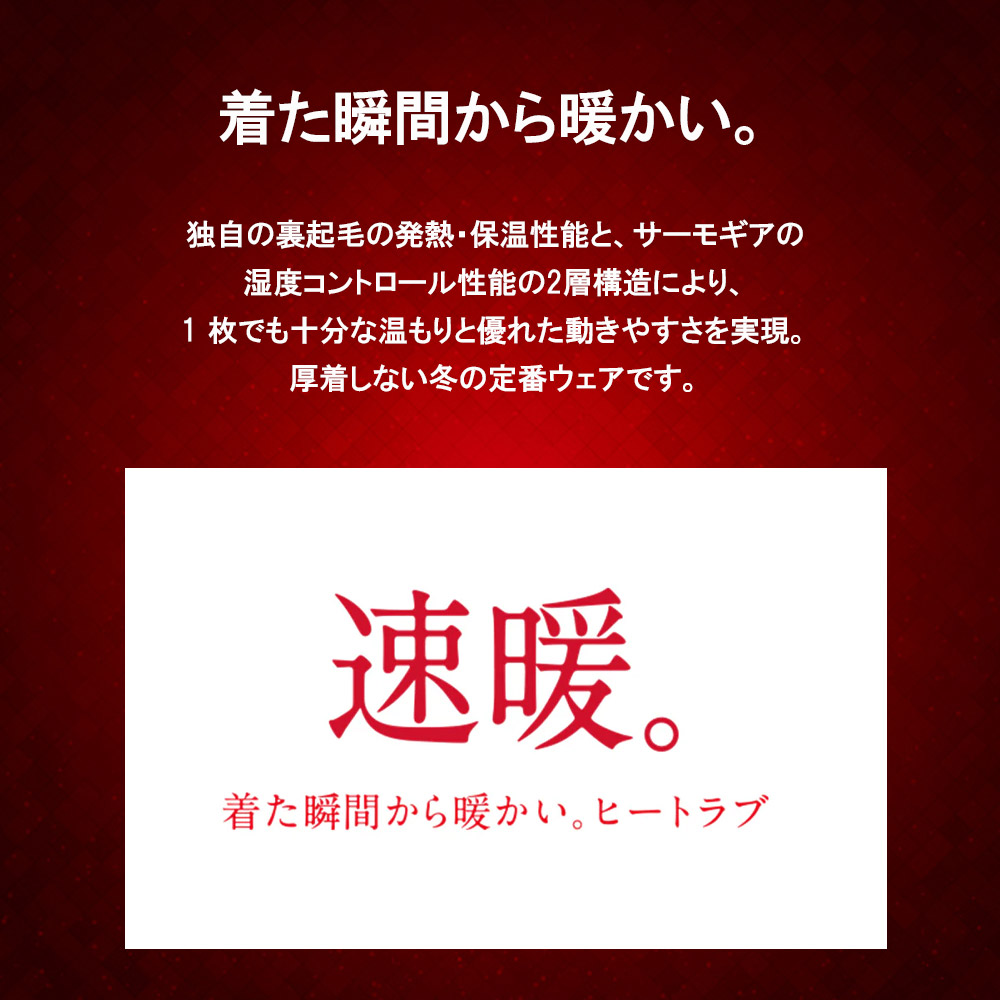 ヒートラブ速暖アンダーウエア イオンスポーツ