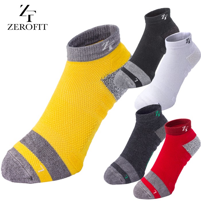 ゼロフィット　ナノハイブリッドソックス ショート