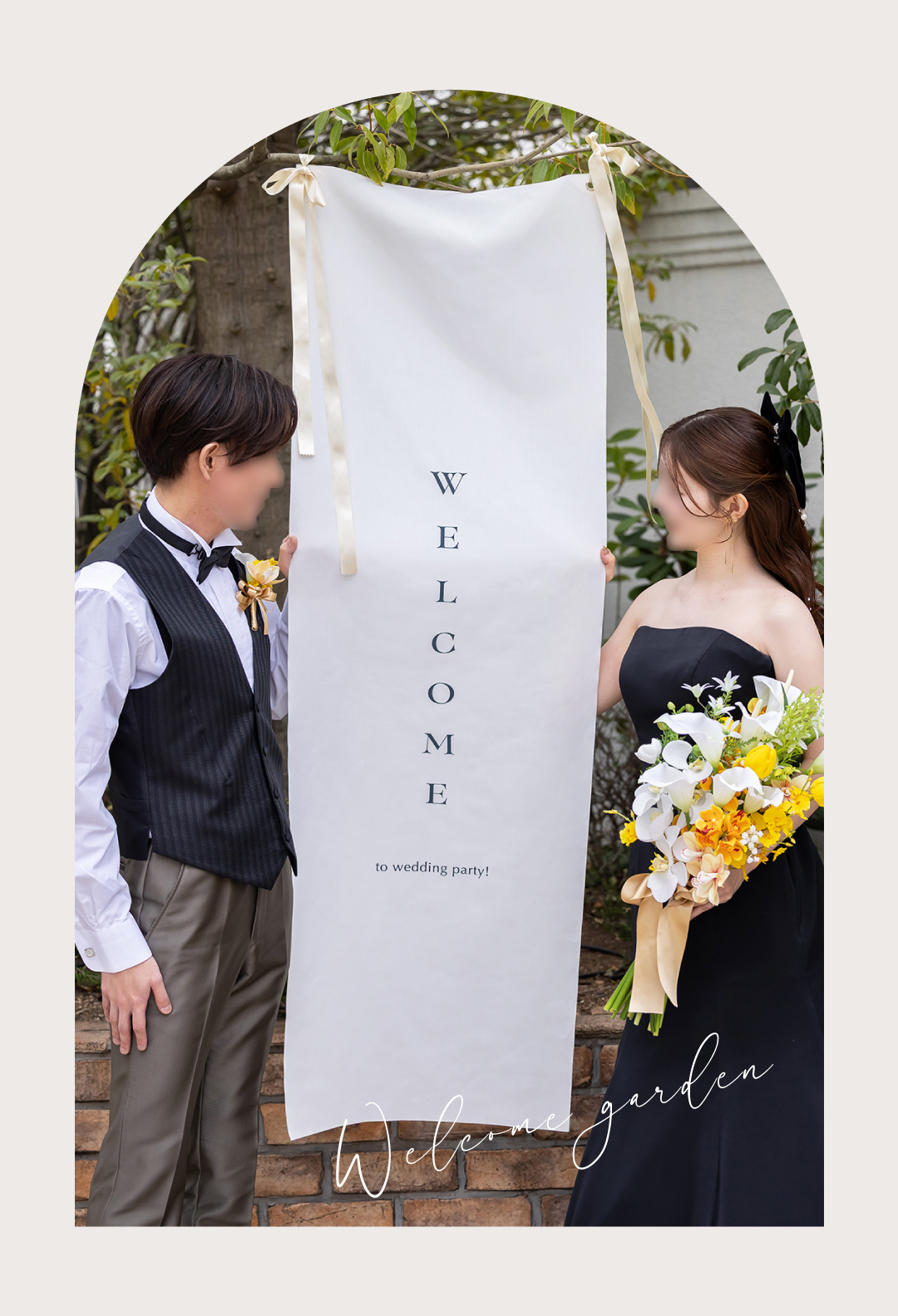 ウエディング タペストリー 結婚式 ガーデン ロケーション ウェルカムスペース 布 前撮り アイテム 記念撮影 披露宴 挙式 受付 フォトウエディング |  | 07