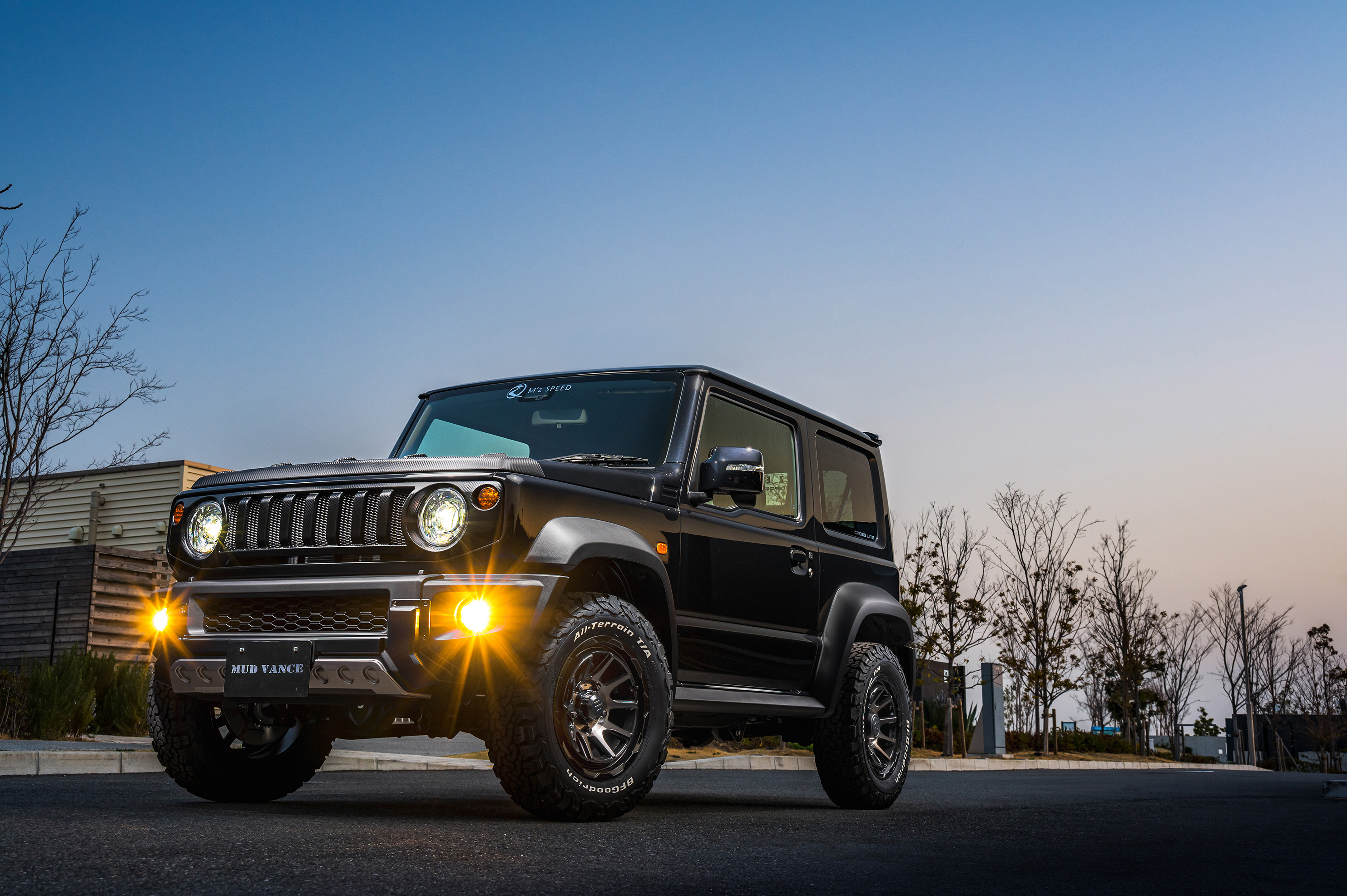 14インチ ウェッズ MUD VANCE 06 ホイール4本セット【送料無料】 新品14X4.5J（+45) 4/100 BLACK POLISH BRONZE-CLEAR weds 品番:0039806の画像