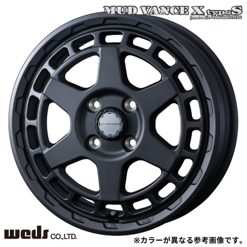 12インチ ウェッズ MUDVANCE X TYPE Sホイール4本セット【送料無料