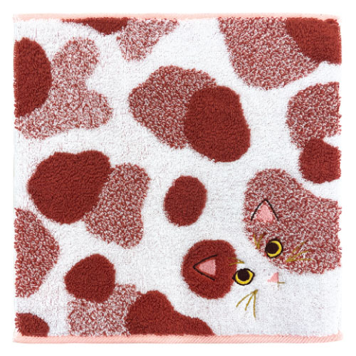 メール便送料無料】UNJ うちのこメイト 毛並みタオルハンカチ 今治製