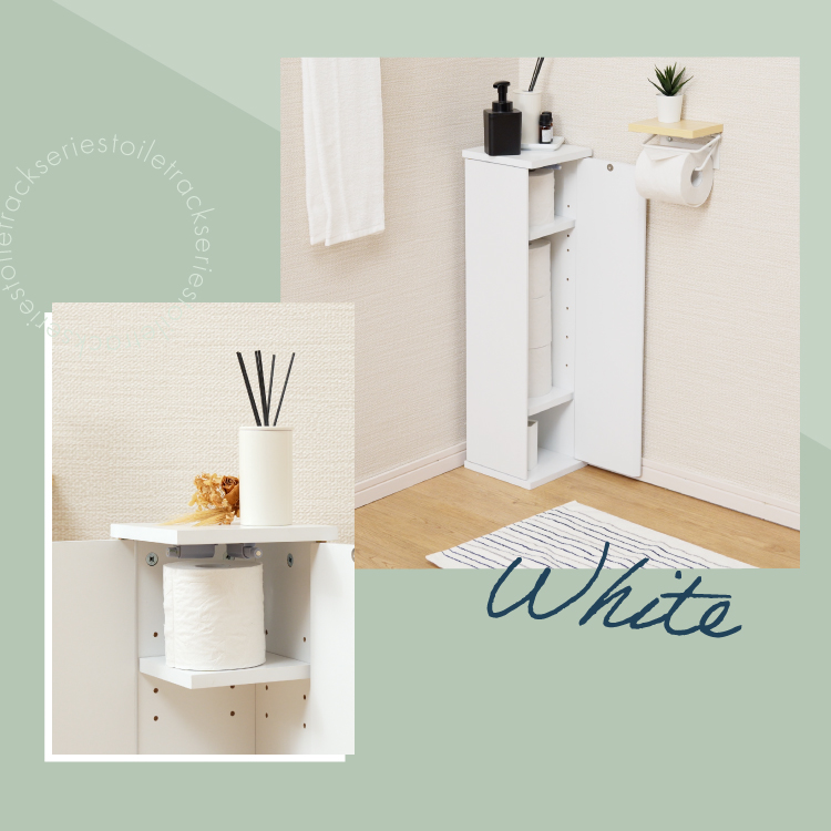 moca company Coronスリムトイレラック : noconoco・キッチン Yahoo!店