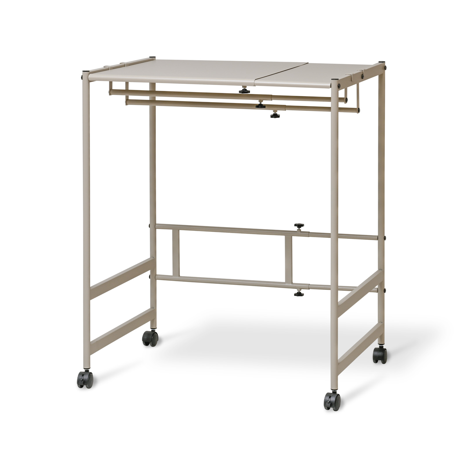 moca company Flet 伸縮ダブルハンガーラック 押入れ収納 ラック