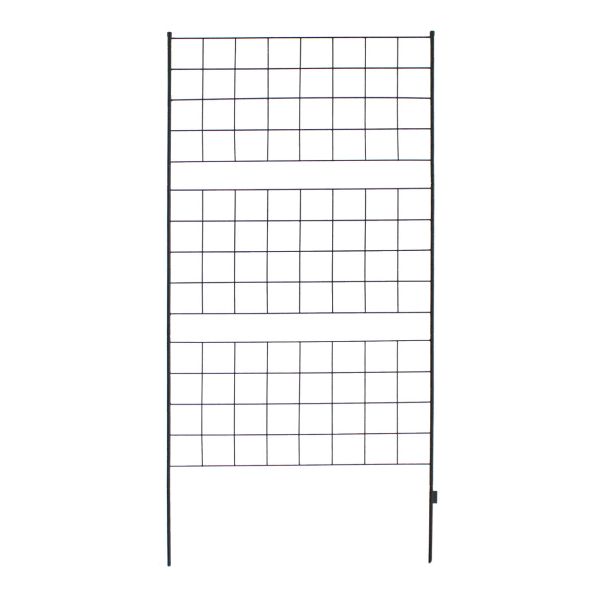 刺すだけ ガーデンフェンス 高さ176 単品 アイアンフェンス 自立