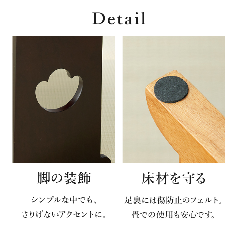 軽量 桐製 折りたたみ式 供物台 中サイズ お供え机 木製 お盆 仏具