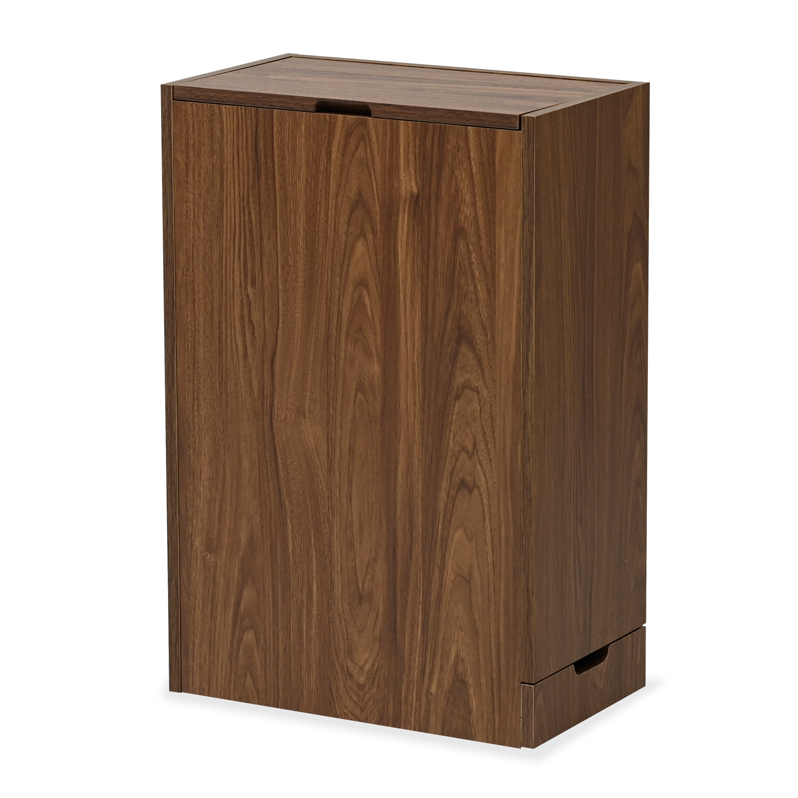 moca company Pbell 木製 蓋付きゴミ箱 ダストボックス フタ付き 木製