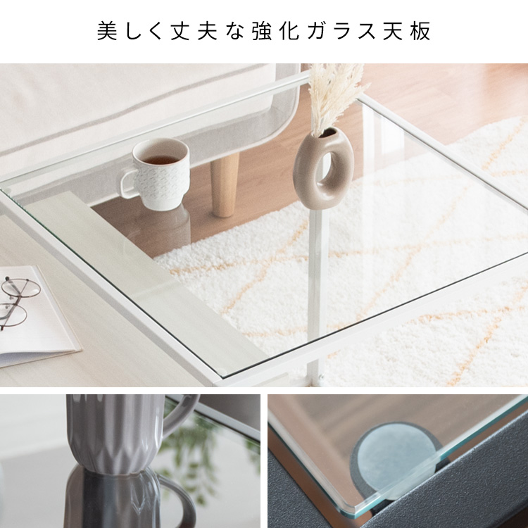 【美品】【値下げしました】ガラスネストローテーブル 全品5%OFFクーポン配布中】在庫一掃 数量限定！ネストテーブル 丸