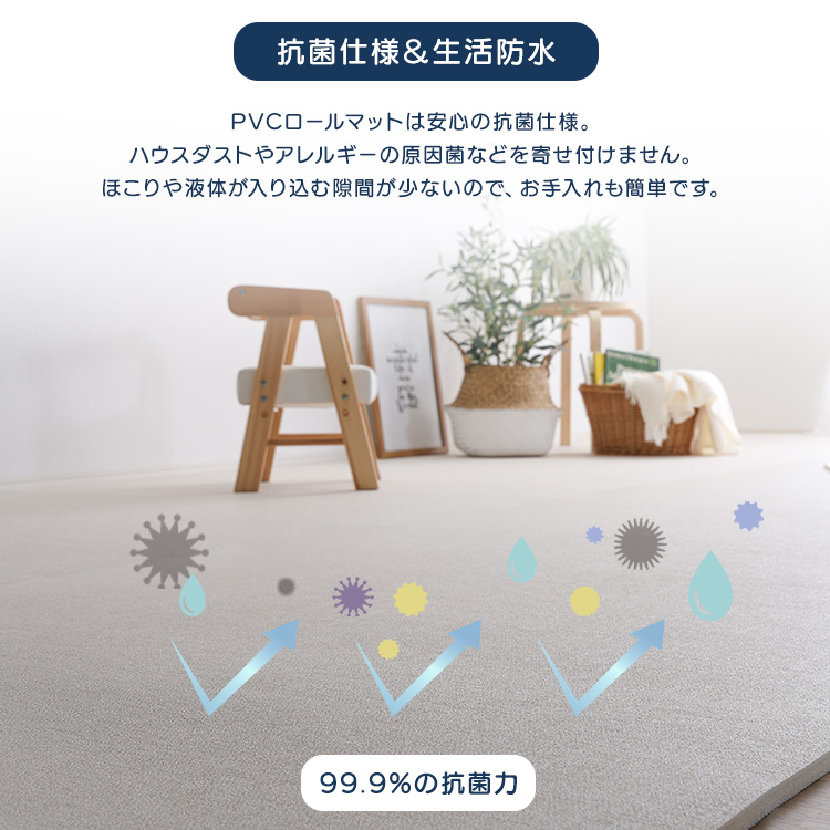 お部屋丸ごとプレイルーム ロール式 プレイマット SL スリム