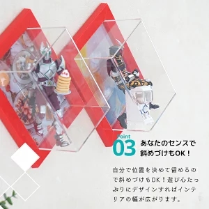 壁掛け コレクションケース アクリル Wall...の詳細画像4