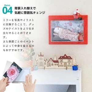 壁掛け コレクションケース アクリル Wall...の詳細画像5