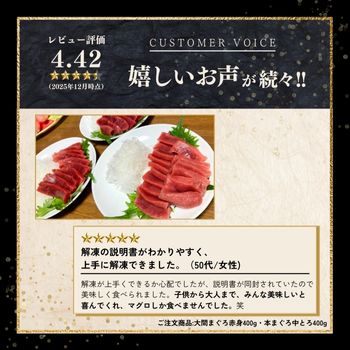 本マグロ大トロ】400-500g《解凍方法付き》5人前以上(本鮪/本まぐろ/大