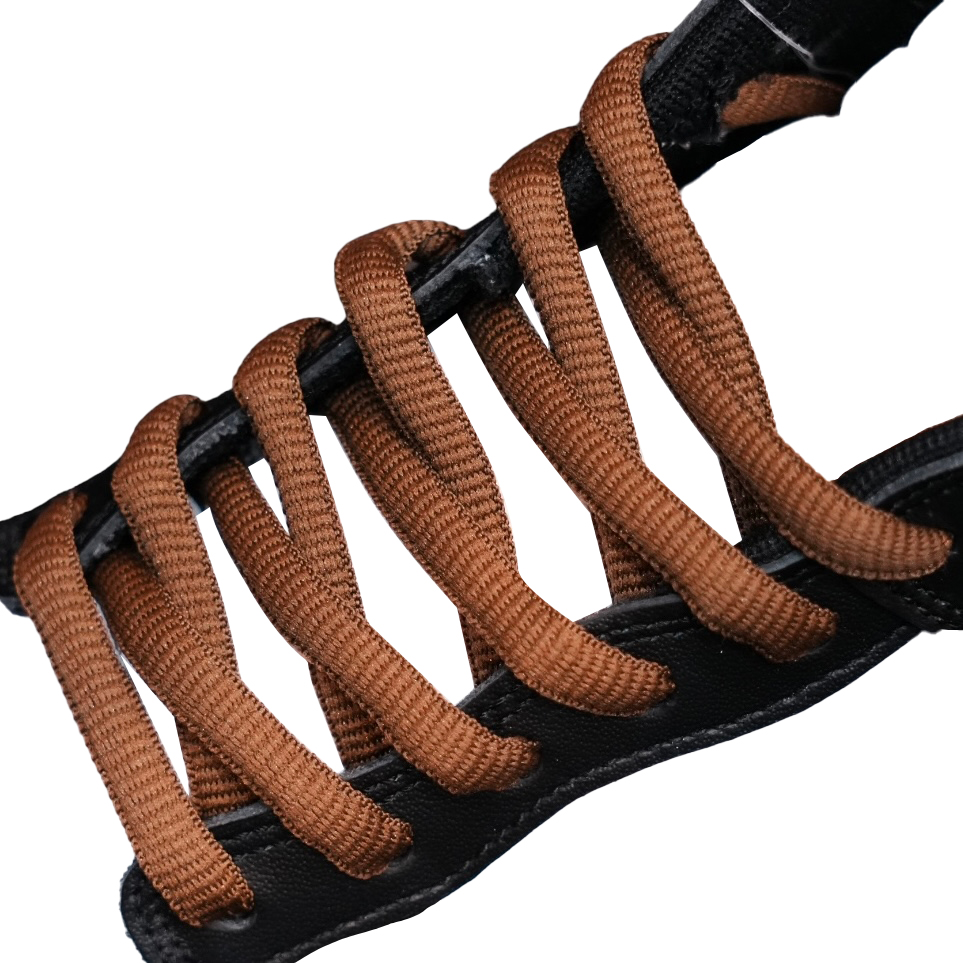 靴紐 シューレース オーバル ワイドタイプ NODC D SHOELACES 幅9mm