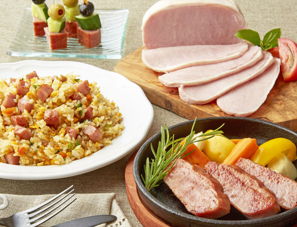 お歳暮 御歳暮 冬ギフト プレゼント 2025 送料無料 ハム ハムギフト プリマハム 匠伝説ギフト JAS特級 ホワイトロースハム 焼豚 ミートローフ KPD-A |  | 07