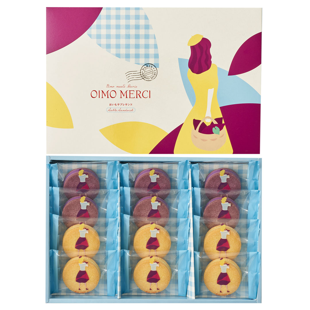【ヤフショセット販売】Yahoo! 限定スイーツ 30％OFFクーポン ギフト スイーツ プレゼント お中元 お菓子 洋菓子 ＯＩＭＯ ＭＥＲＣＩ おいもサブレサンド 詰合せ送料無料 OS12 |  | 06