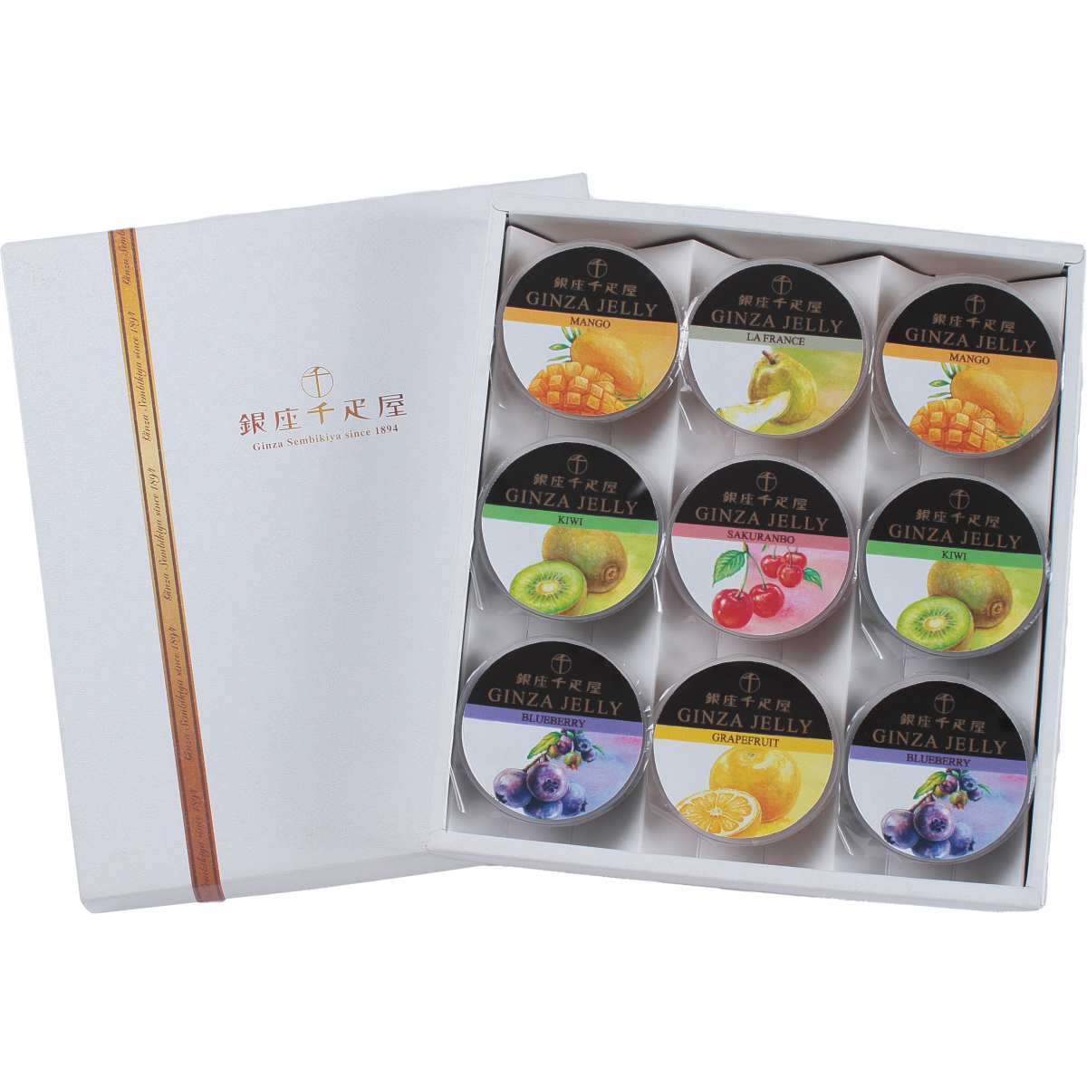 銀座千疋屋」銀座ゼリー フルーツゼリー ゼリー 詰合せ セット 贈り物